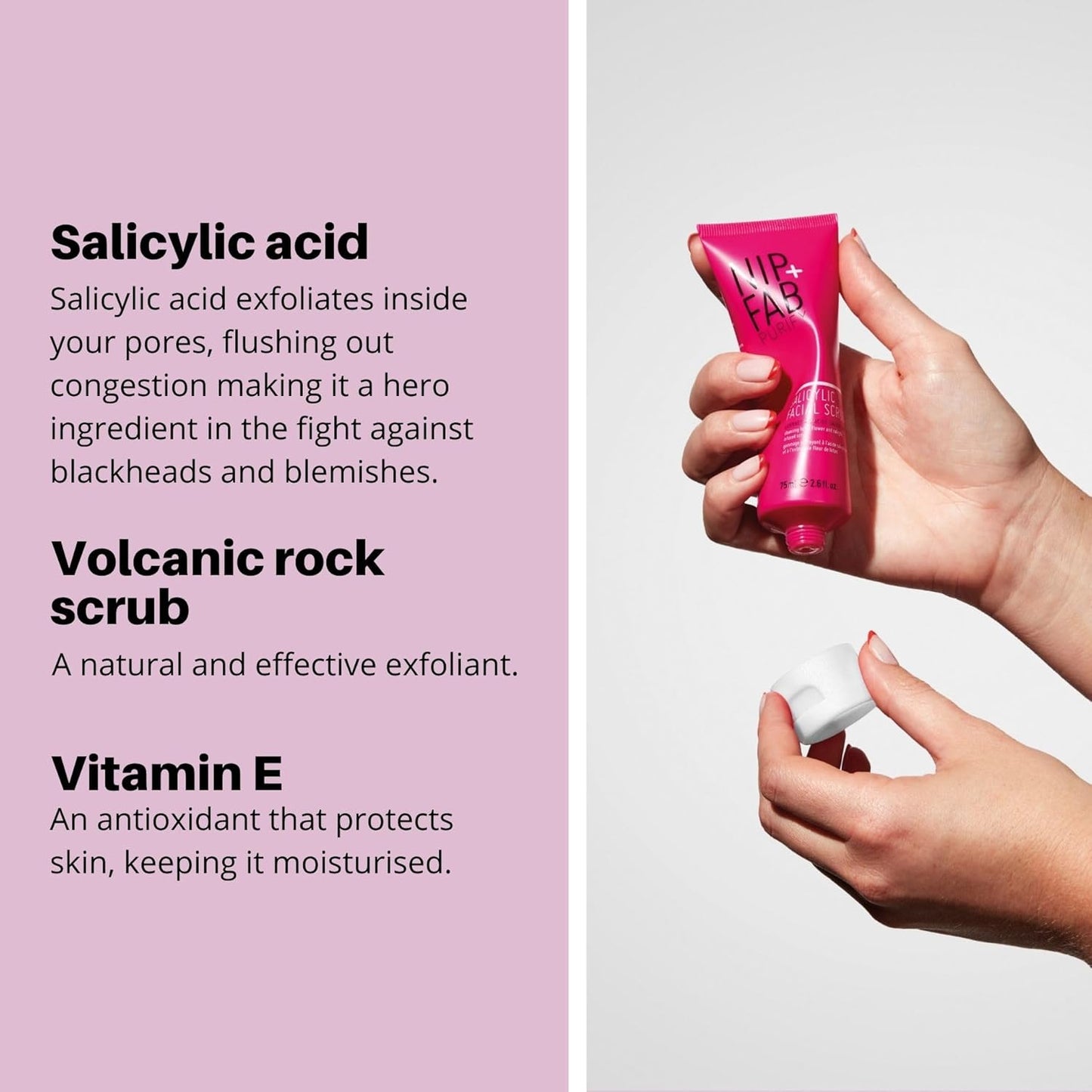 Nip + Fab Salicylic Acid Fix Scrub - 2.5 Fl Oz