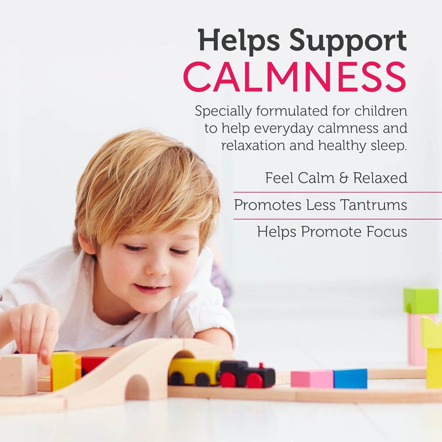 Zahler ChildCalm, Kosher Fruit Punch Chewable Magnesium - 60 Tablets