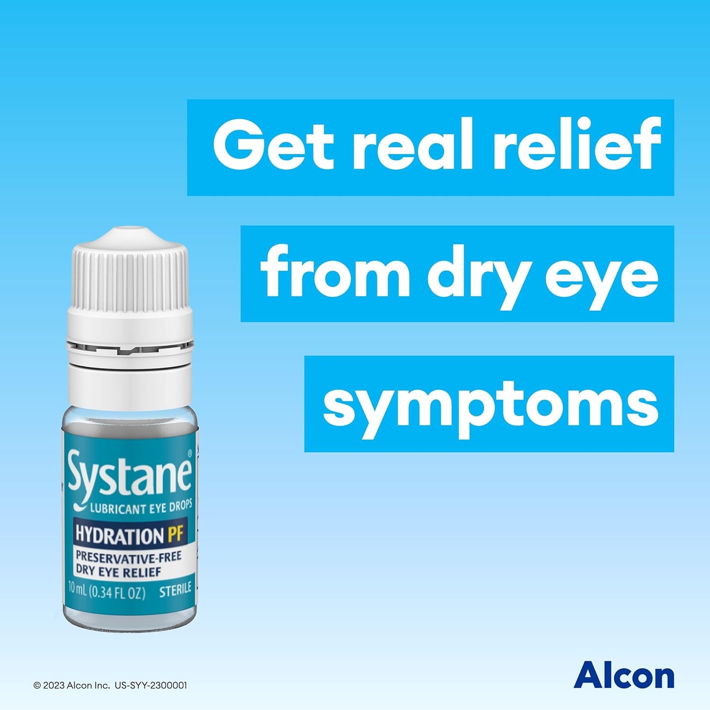 Systane Hydration Pf Lubricant Eye Drops 10ml