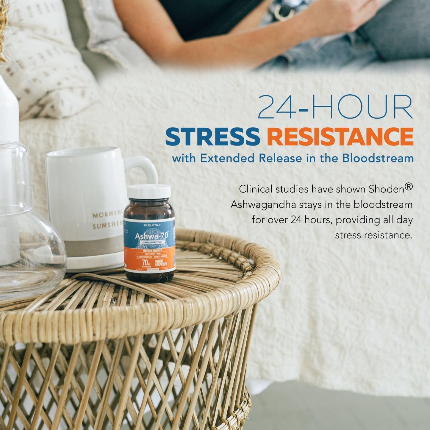 Ashwa-70®: Ashwagandha Extract - 35% Withanolides 60 Capsules