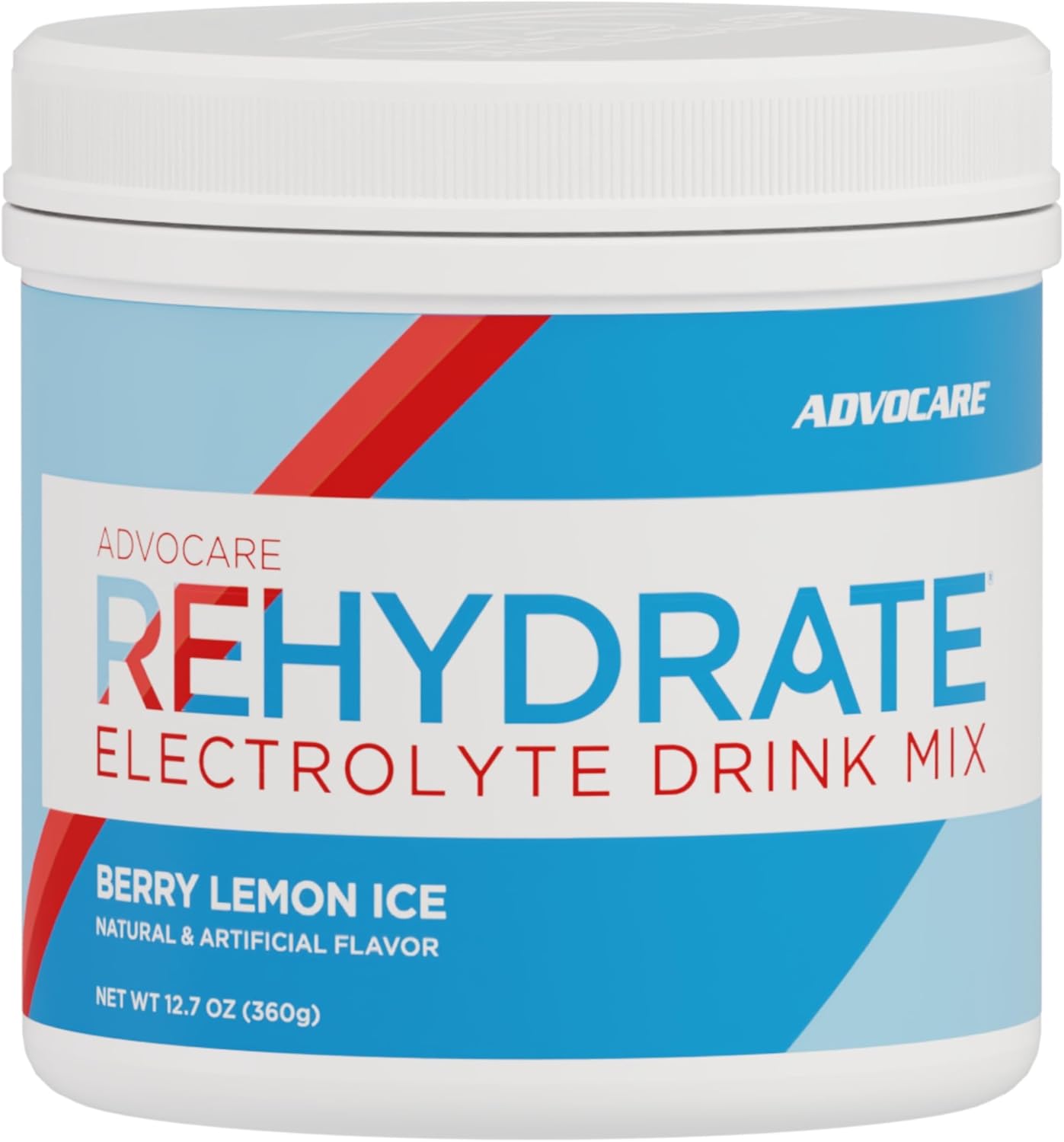 AdvoCare Rehydrate Electrolyte Drink Mix -- Berry Lemon Ice, 12.7 oz