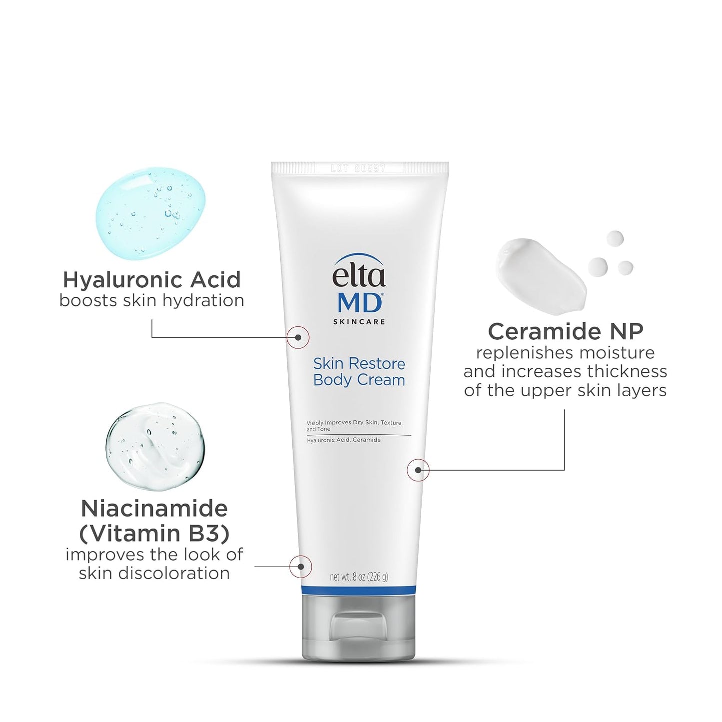EltaMD Skin Restore Body Cream - 8 oz