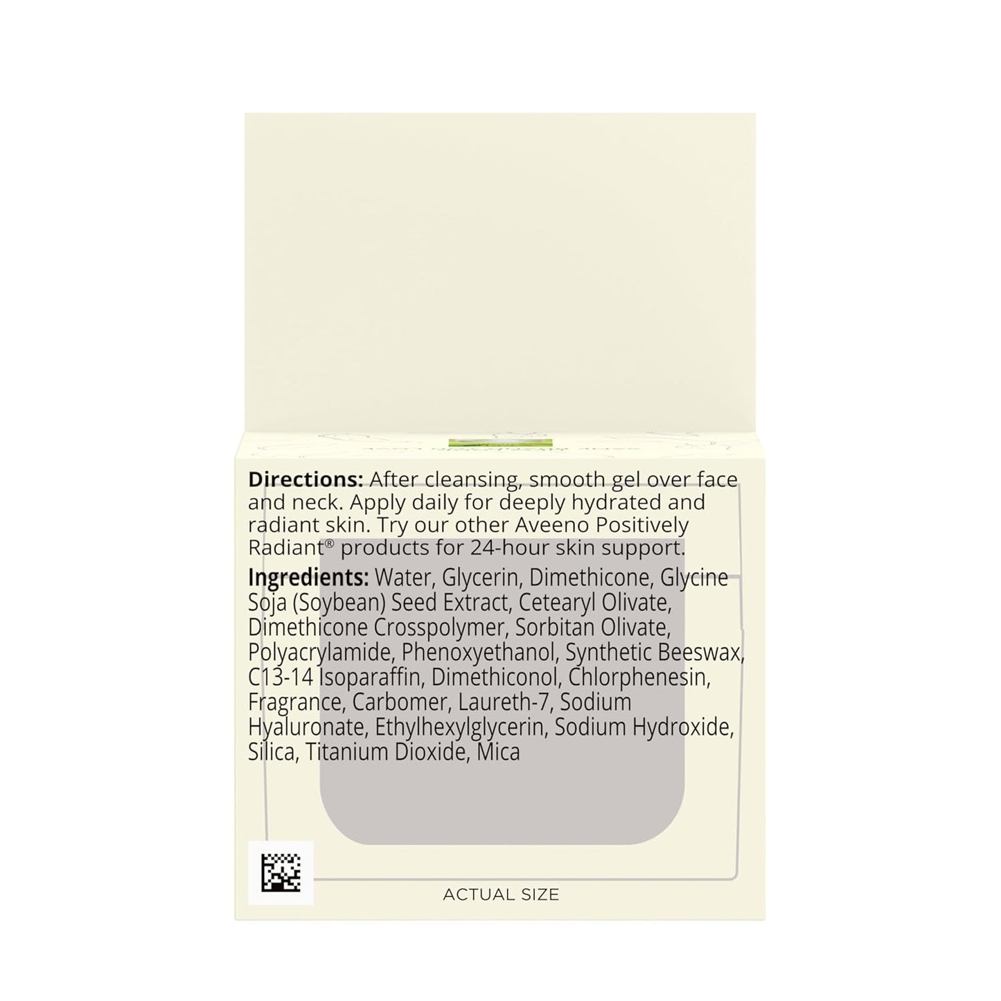 Aveeno Positively Radiant Daily Gel Facial Moisturizer - 1.7 oz