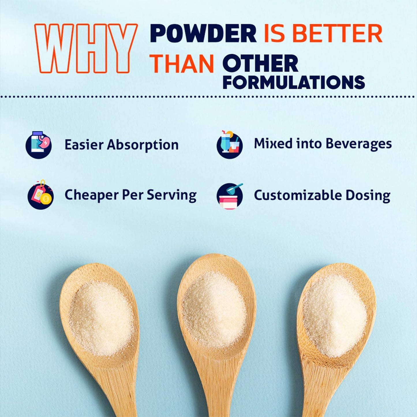 Vitamatic Magnesium Citrate Powder 1000mg -8.8 oz