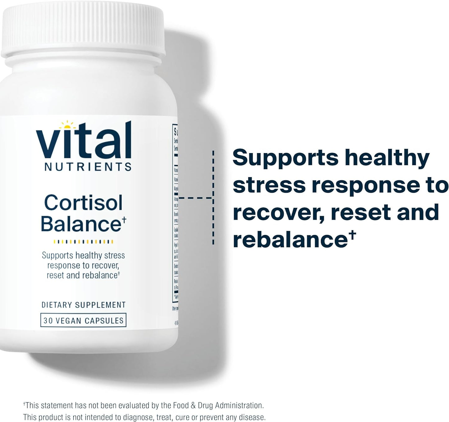Vital Nutrients Cortisol Balance 30 Capsules