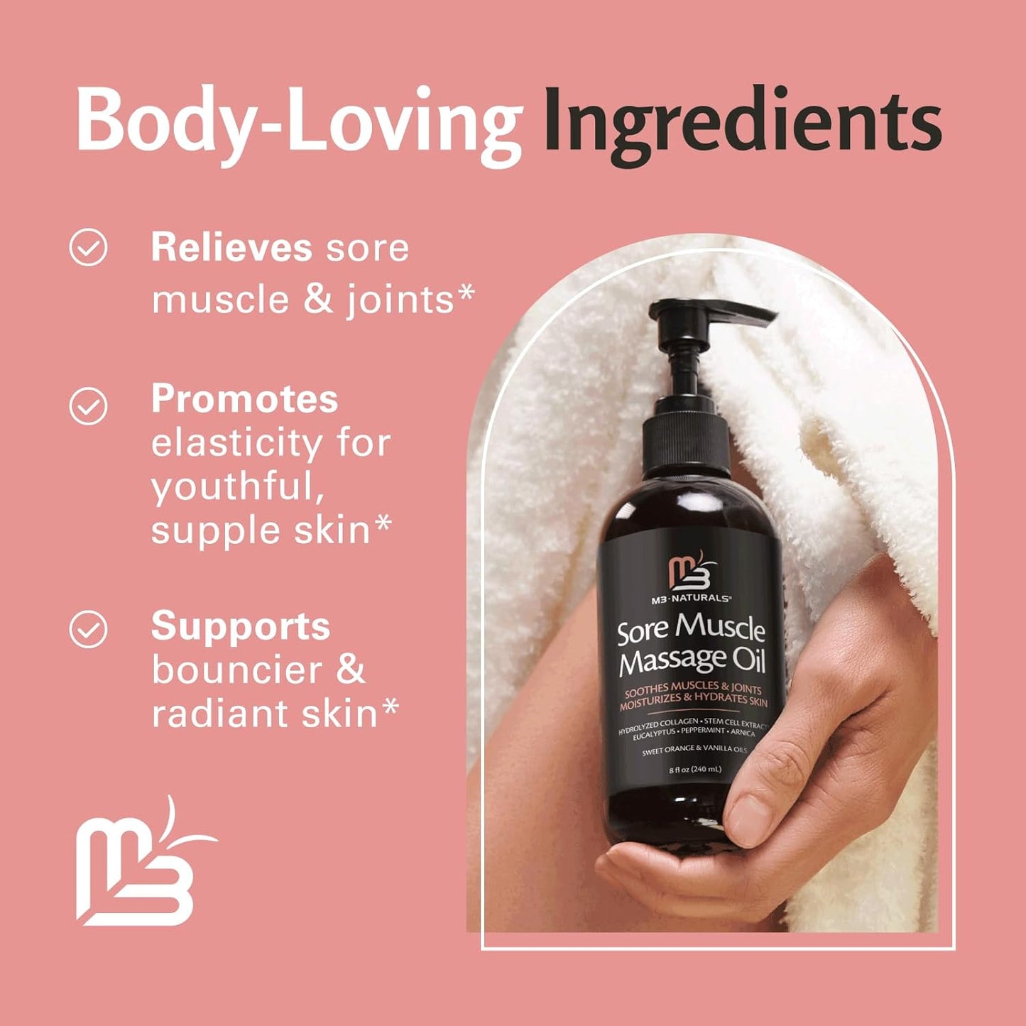 Arnica Sore Muscle Massage Oil for Massage Therapy