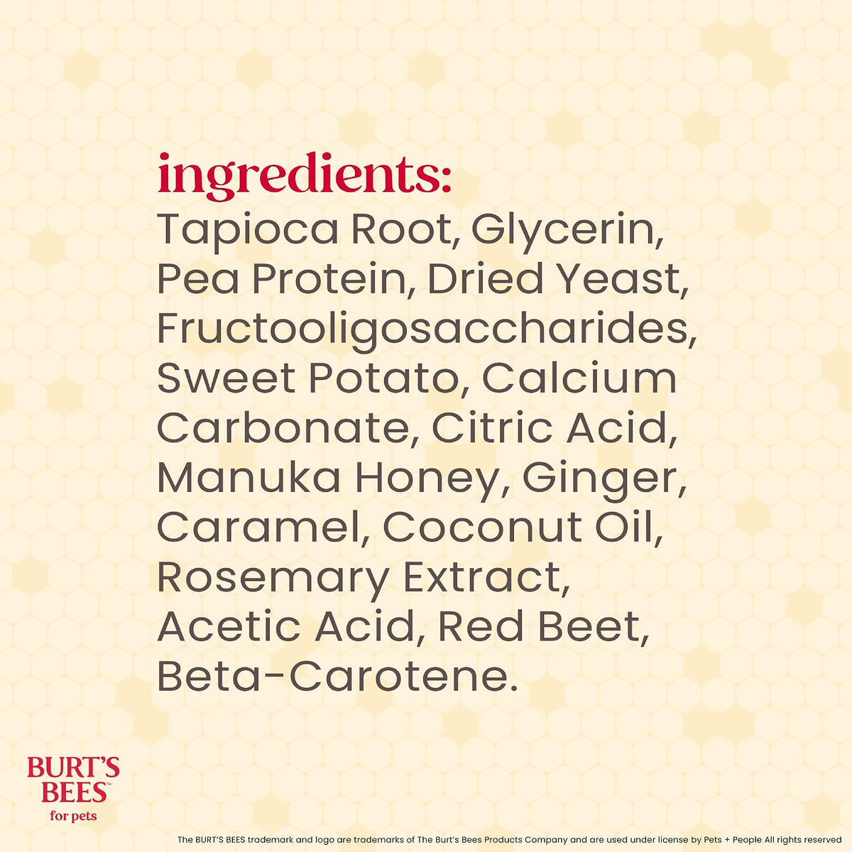 BURT'S BEES FOR PETS Dental Treats for Dogs - 5 ct, 7.4 Oz