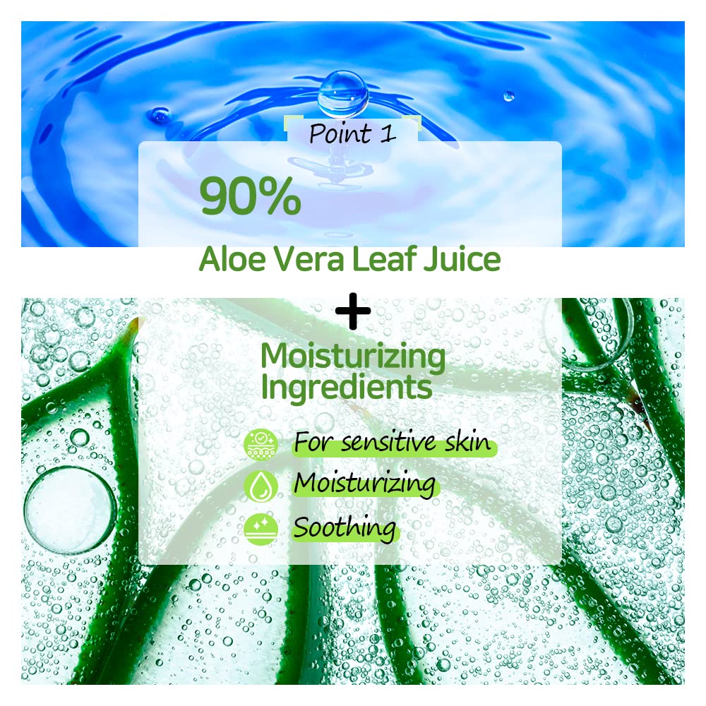 Nature Republic Soothing Moisture Aloe Vera Toner - 5.24 Fl Oz