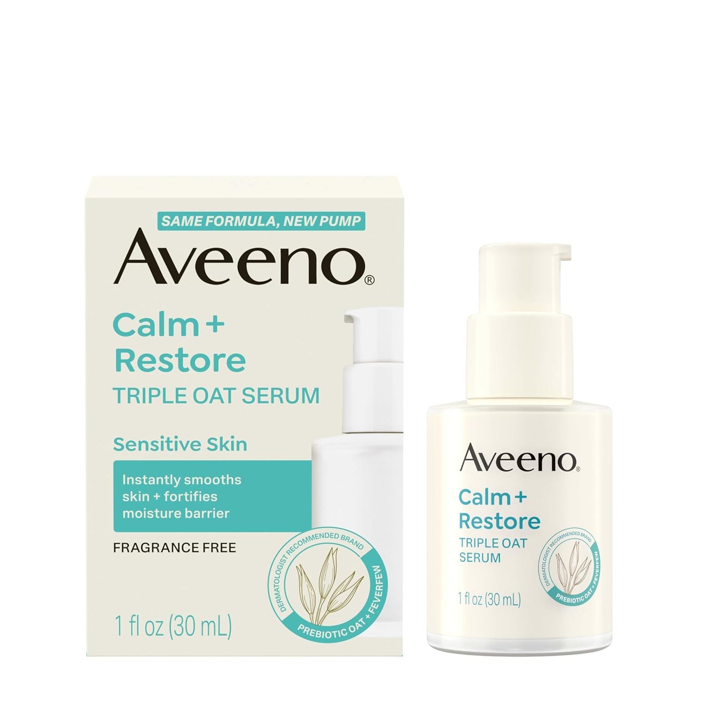 Aveeno Calm + Restore Triple Oat Hydrating Face Serum - 1 fl. oz