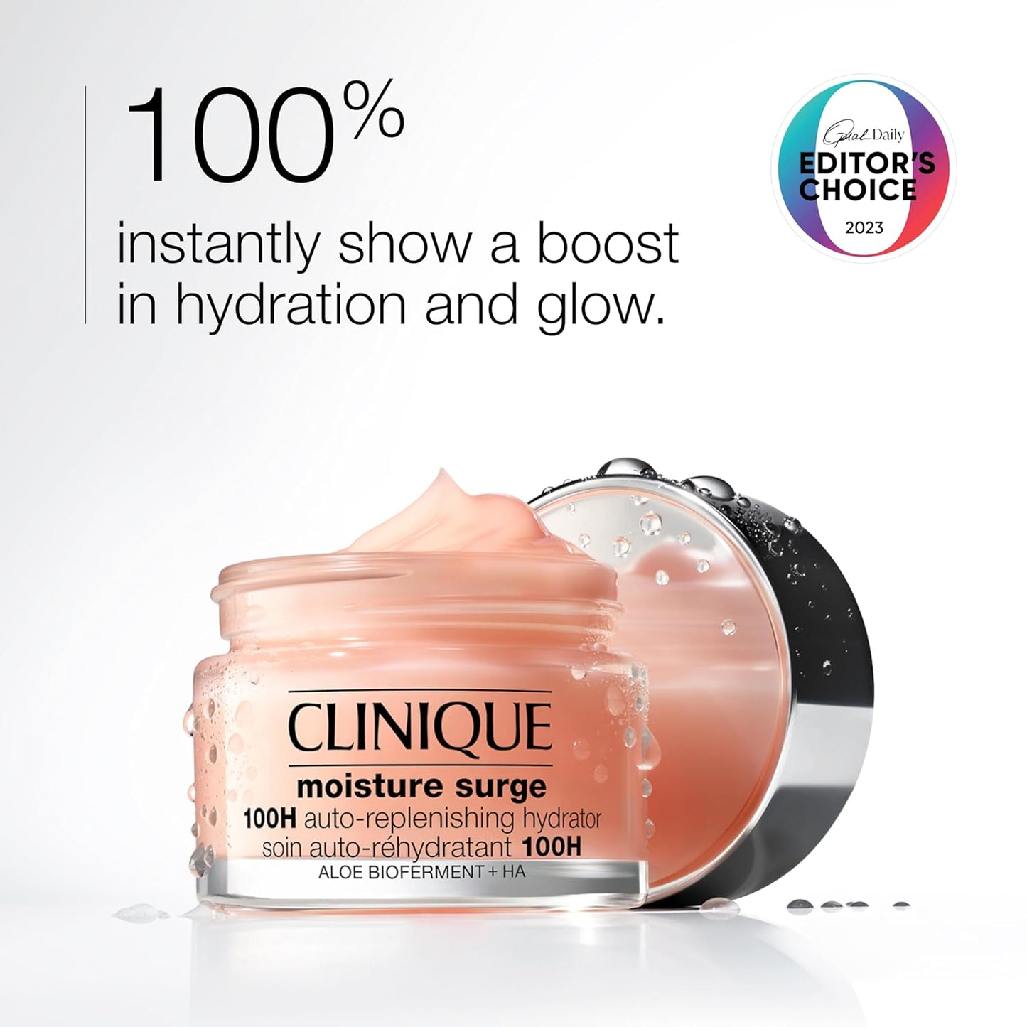 Clinique Moisture Surge 100H Auto-Replenishing Hydrator Oil Free Face Moisturizer