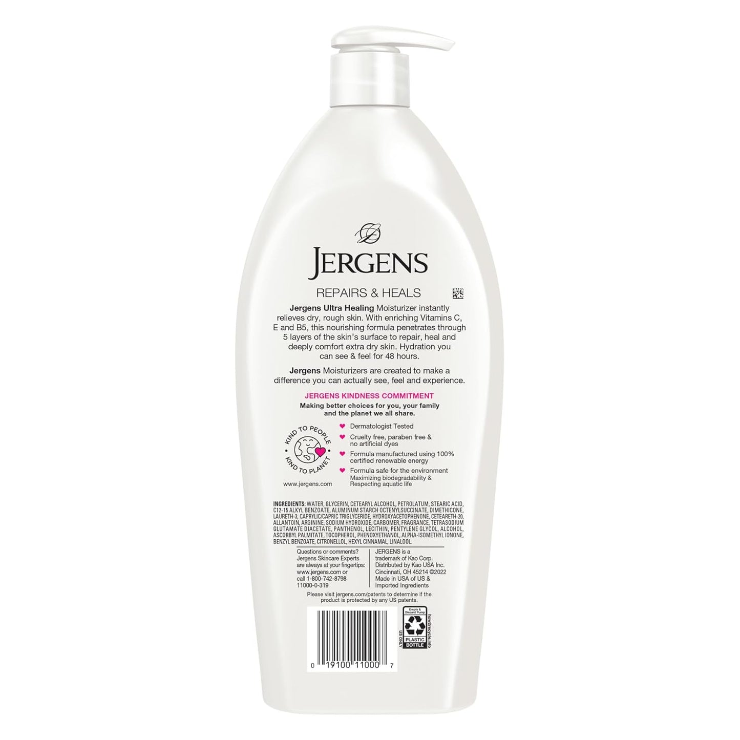 Jergens Ultra Healing Dry Skin Moisturizer,32 Ounce