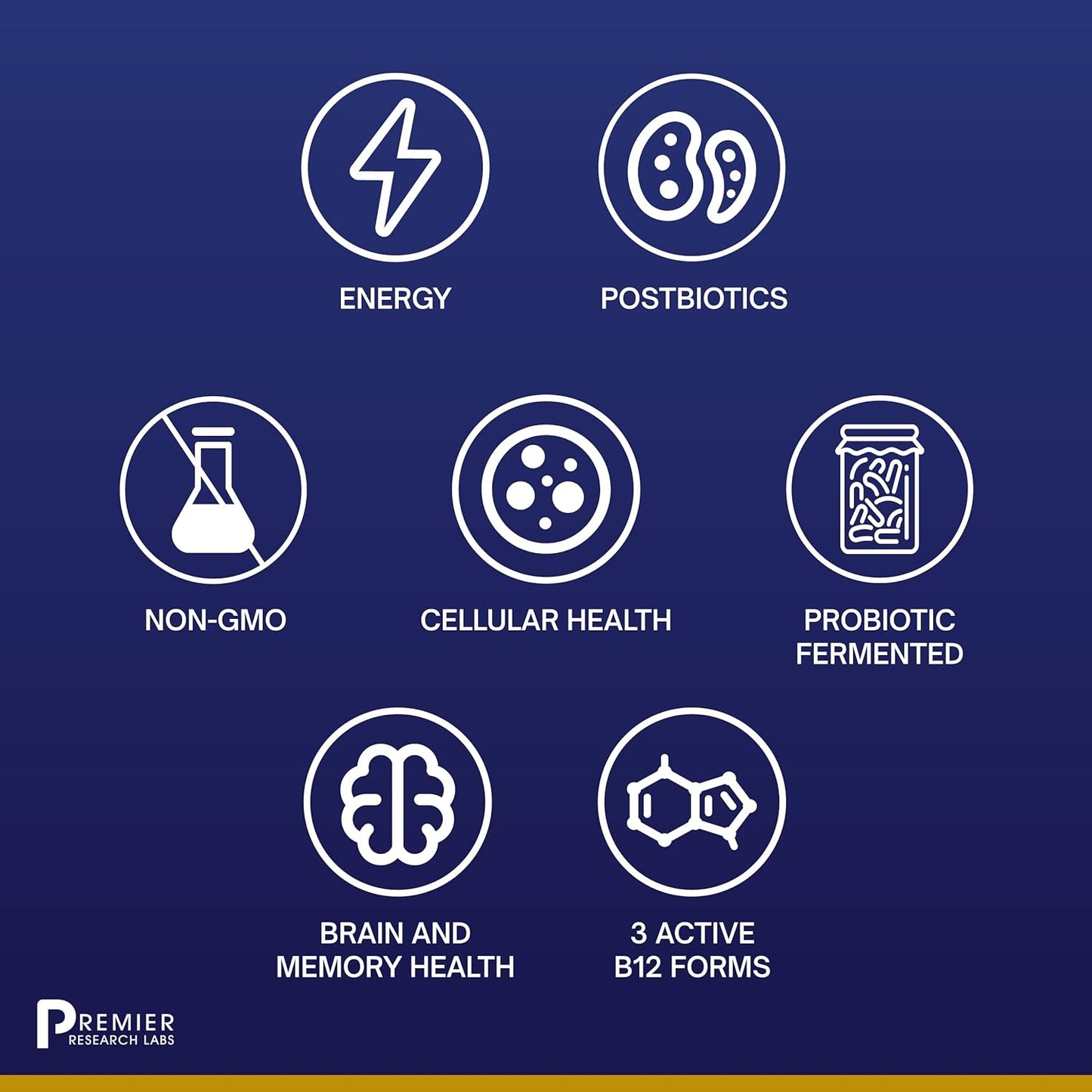 Premier Research Labs B12-ND - High-Potency Vitamin B12 - 2 fl oz