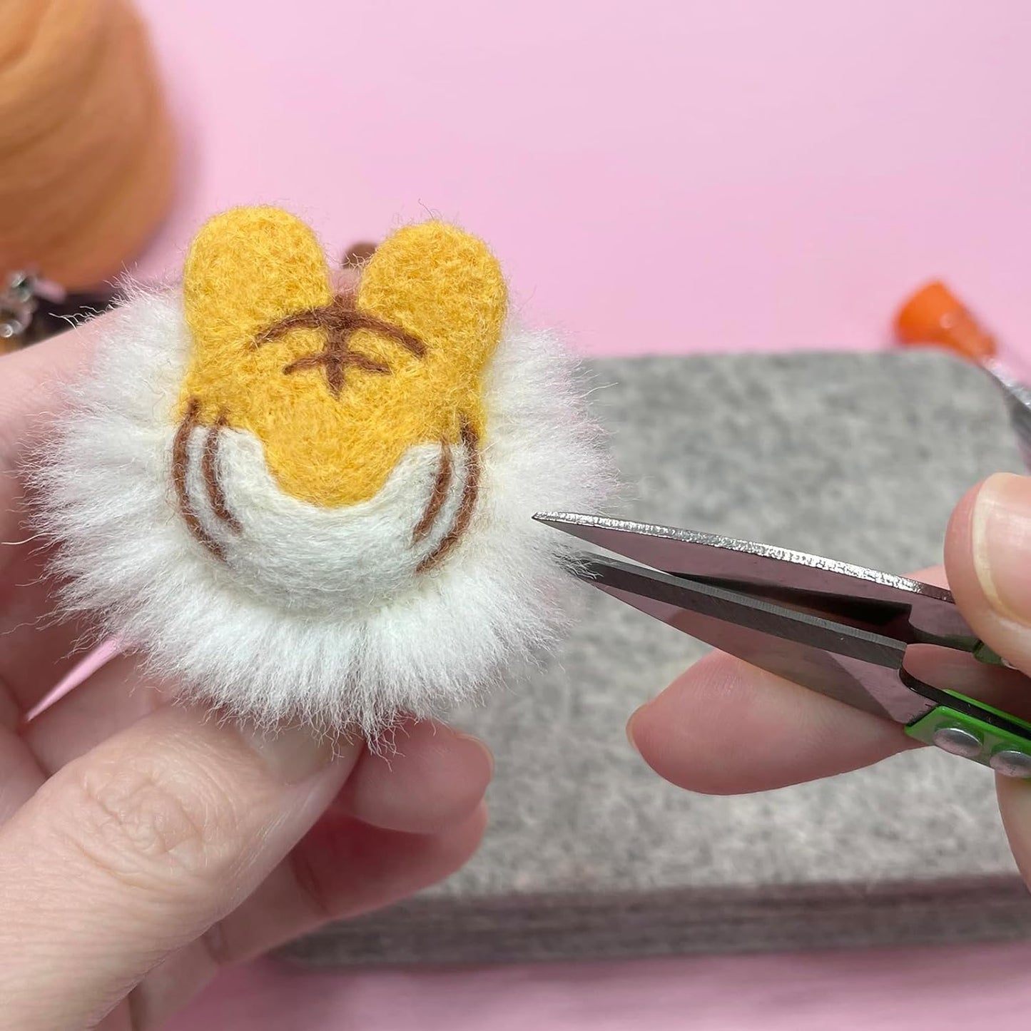 Needle Felting Kit, DIY Crafts for Adults Women ,Hobby Kit with Felting Supplies