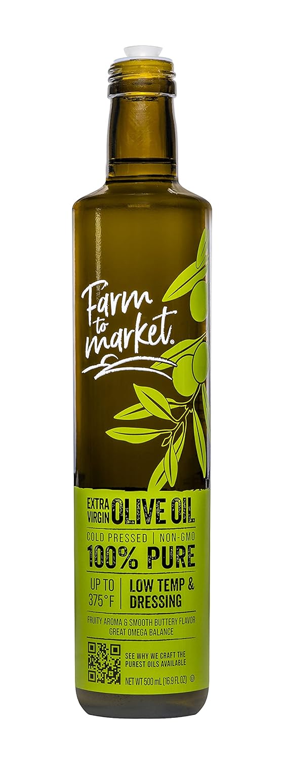 Farm To Market NGMO Cold Pressed 100% Pure Extra Virgin Olive Oil