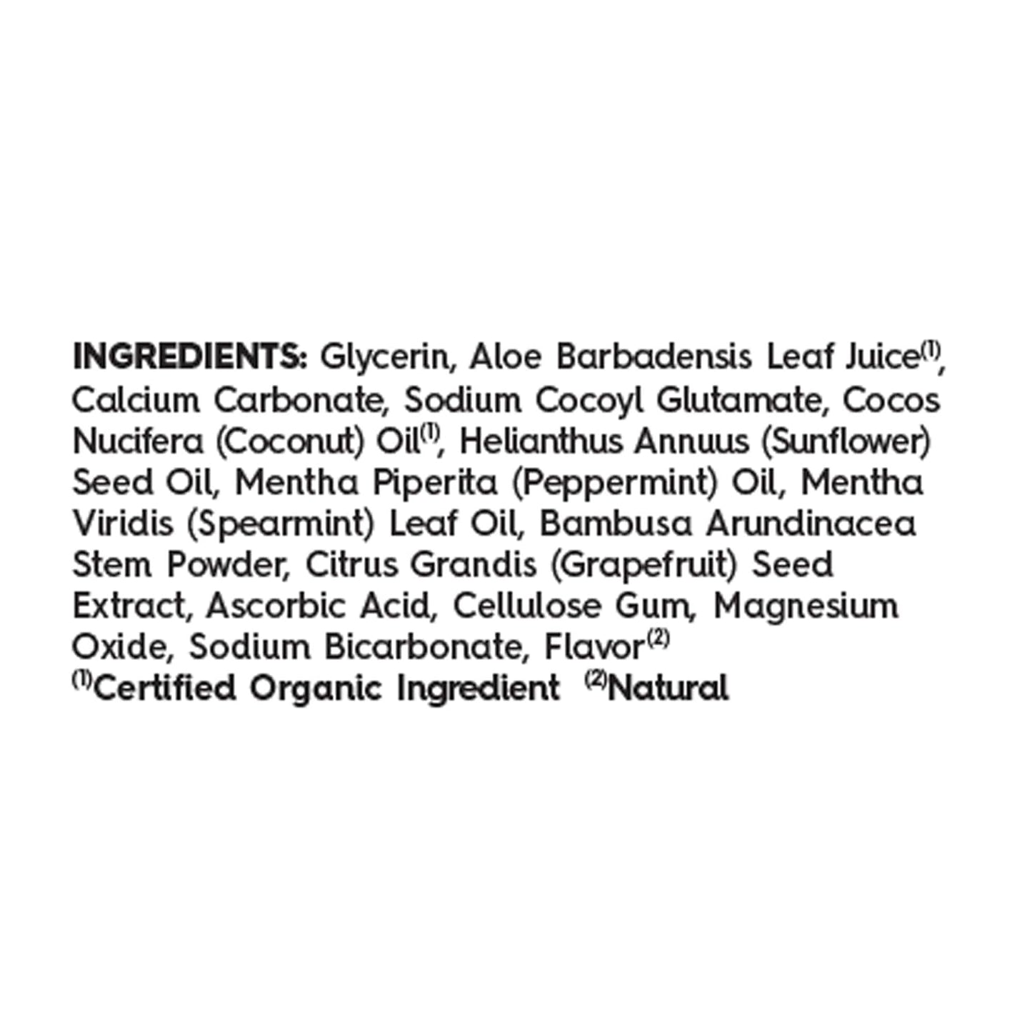 Jason Simply Coconut Strengthening Fluoride-Free Toothpaste, Coconut Mint