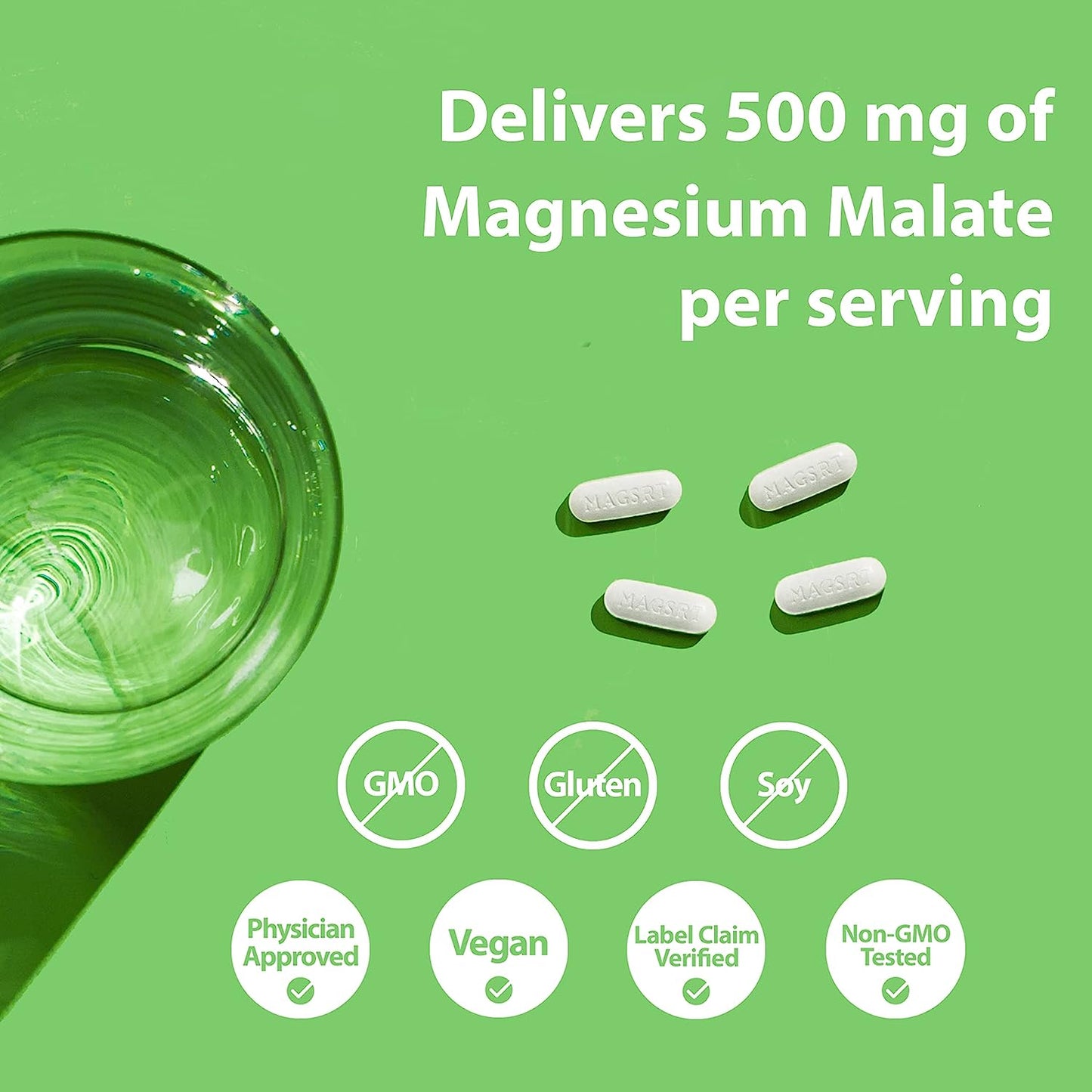 Jigsaw Health MAG SRT Magnesium Supplement