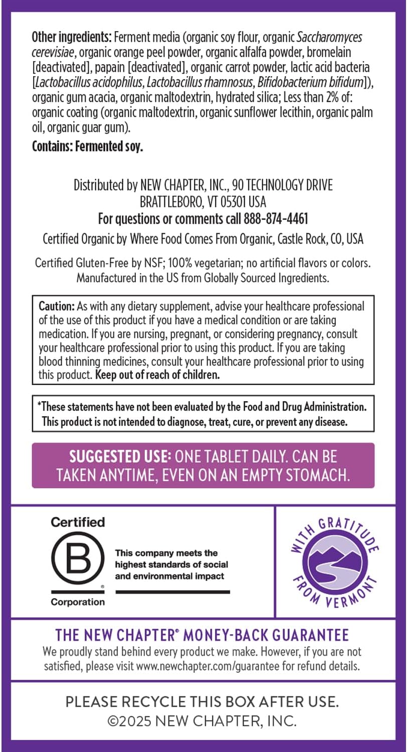 New Chapter Women’s Multivitamin 40+ - 48 Tablets