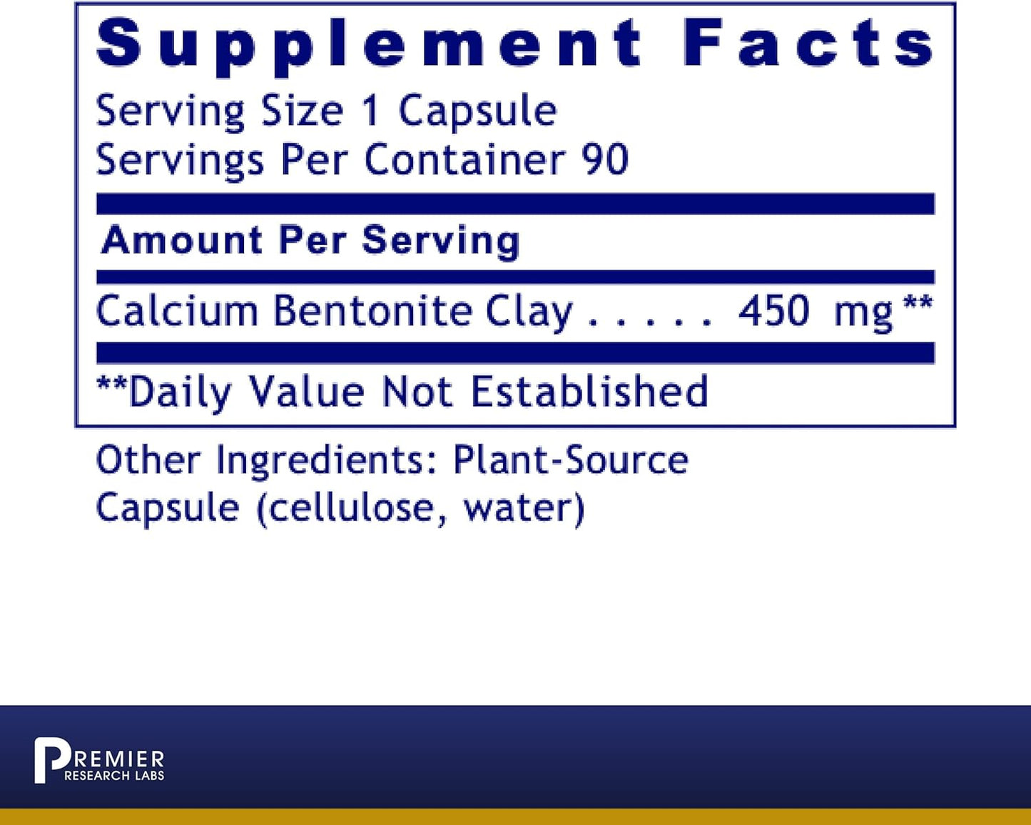 Premier Research Labs Medi-Clay-FX - 60 Capsules