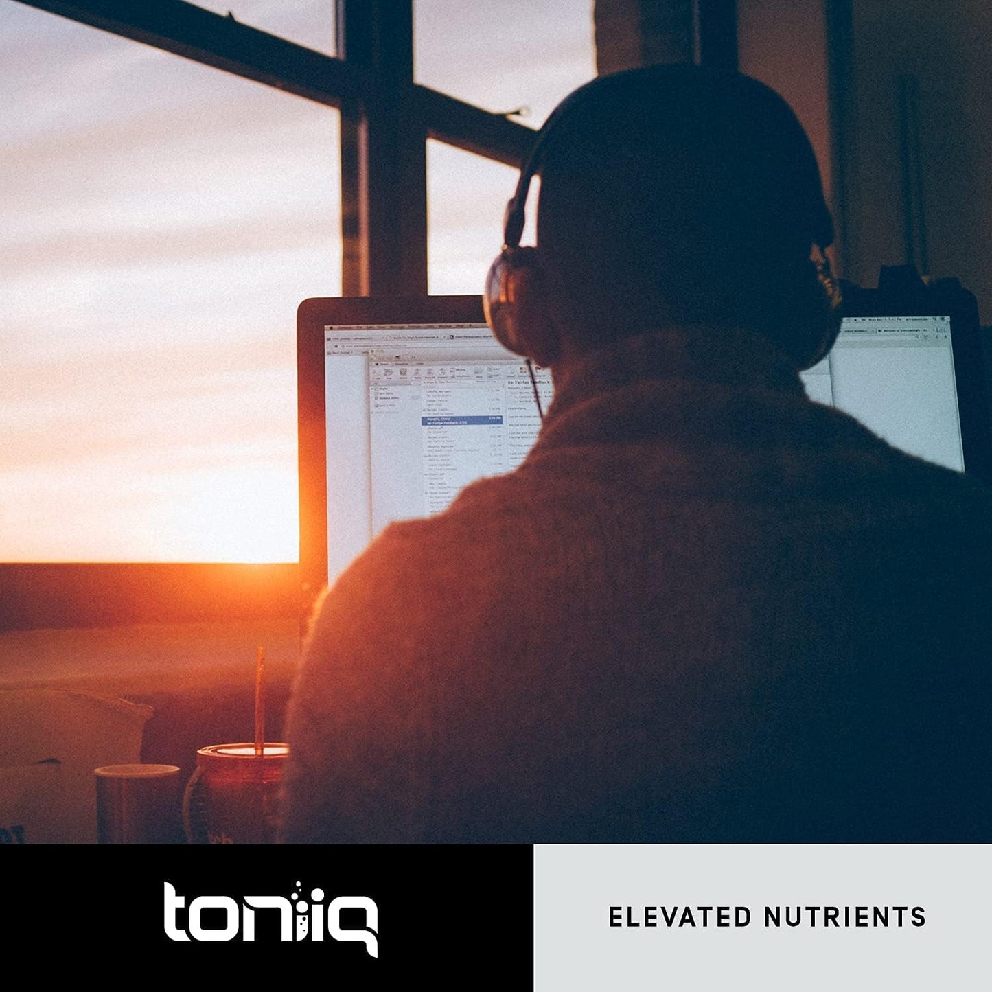 Toniiq 18,000mg 10x Concentrated Ultra High Strength Extract -120 Veggie Capsules