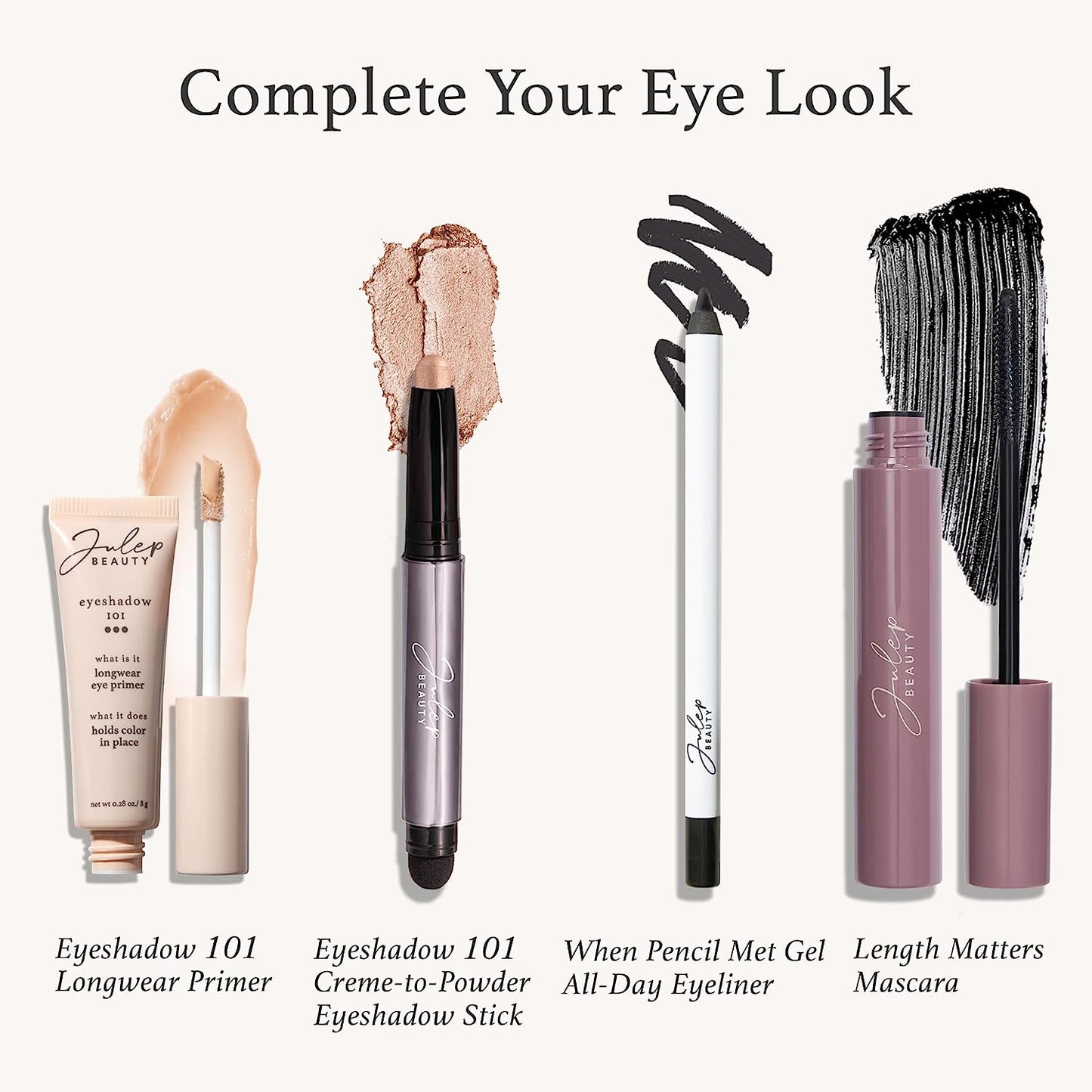Julep Eyeshadow 101 Crème to Powder Waterproof Eyeshadow Stick