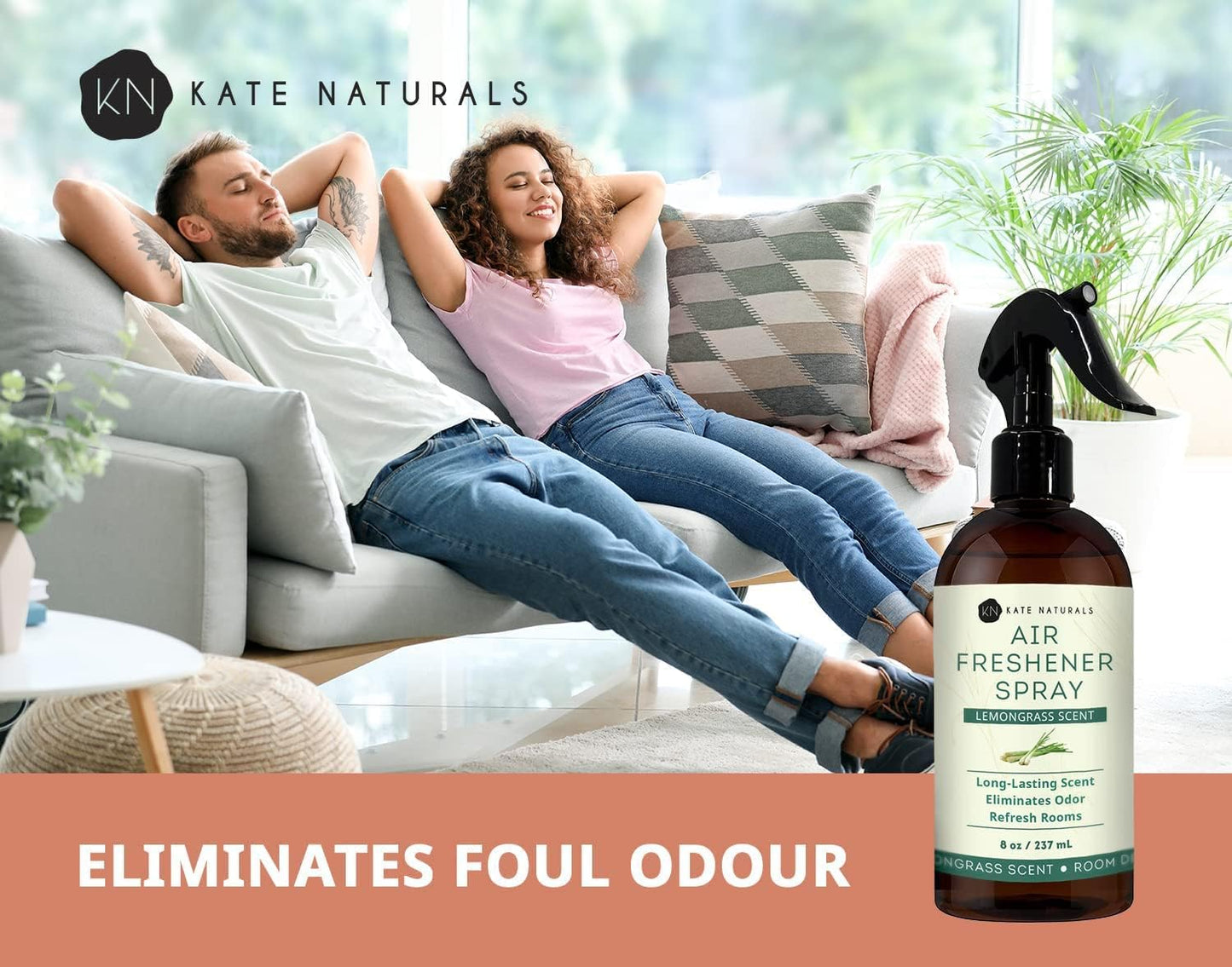Kate Naturals Air Freshener Spray - 8 fl oz
