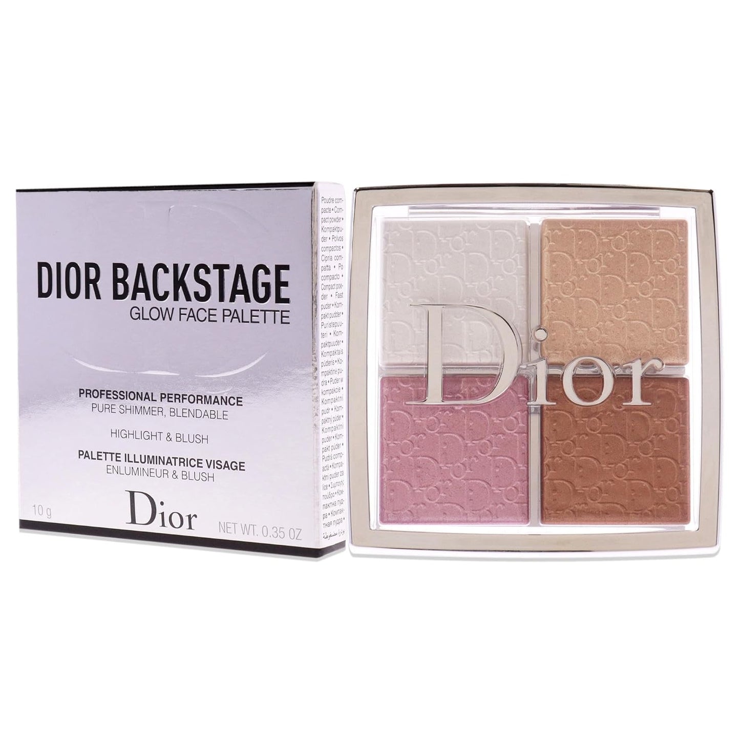 Dior Christian Backstage Glow Face Palette - 001 Universal Women , 2.8 Ounce (Pack of 1)