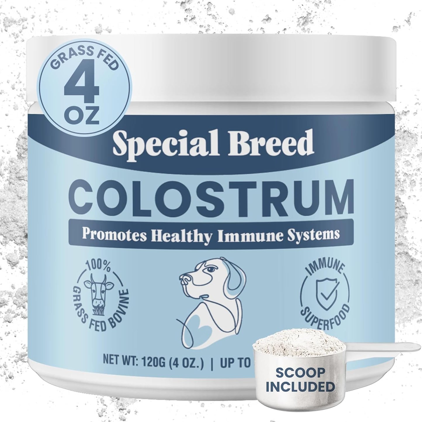 Special Breed Bovine Colostrum for Dogs and Cats -4 oz