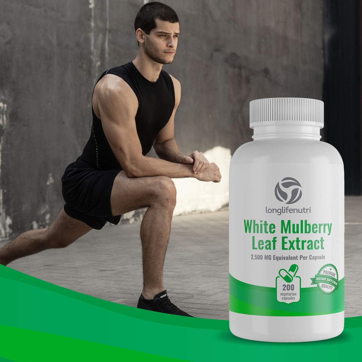 White Mulberry Leaf Extract 200 Vegetarian Capsules