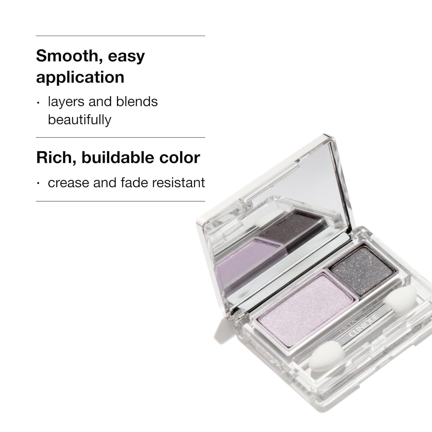Clinique All About Shadow Duo Eye Shadow Makeup Safe For Sensitive Eyes