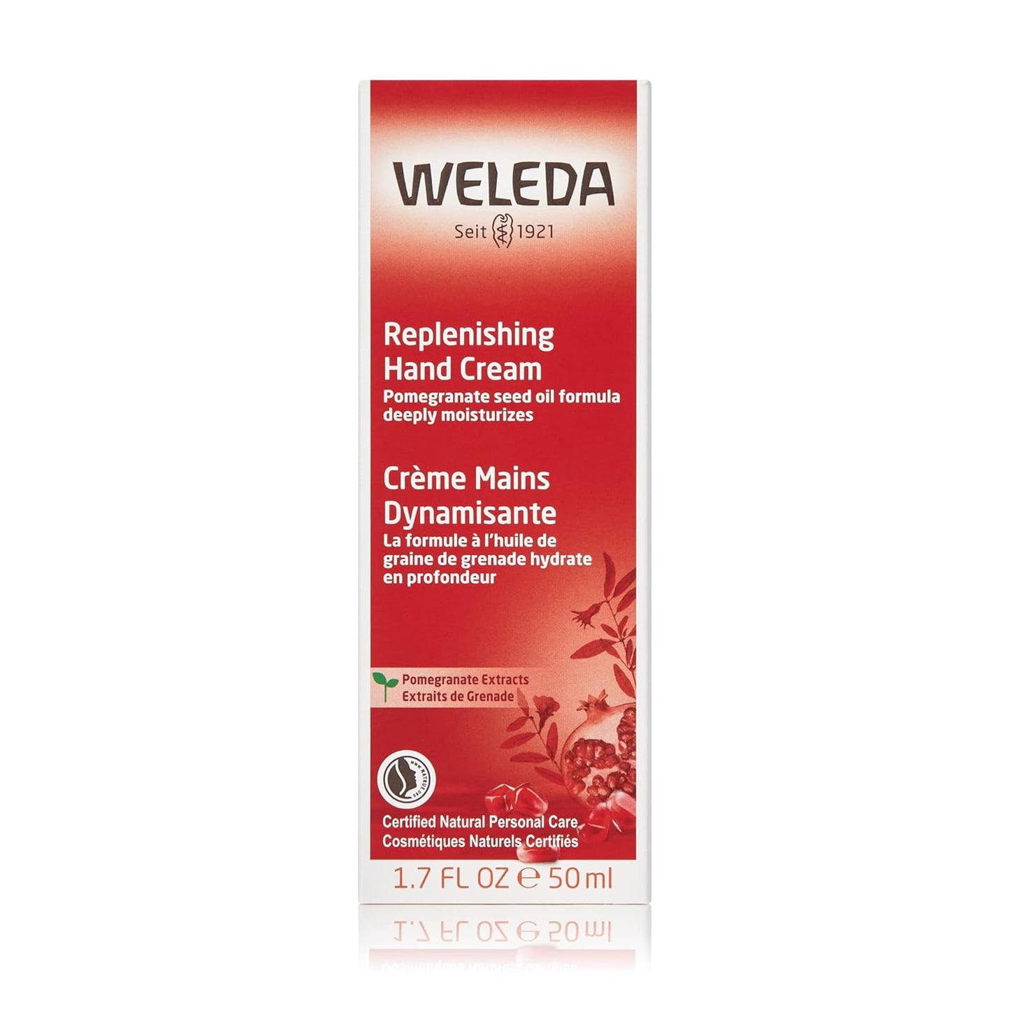 Weleda Regenerating Pomegranate Hand Cream, 1.7 Ounce
