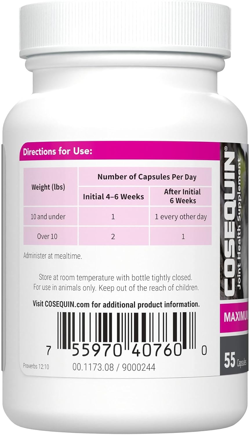 Nutramax Laboratories Cosequin Joint Health Supplement for Cats - 55 Capsules
