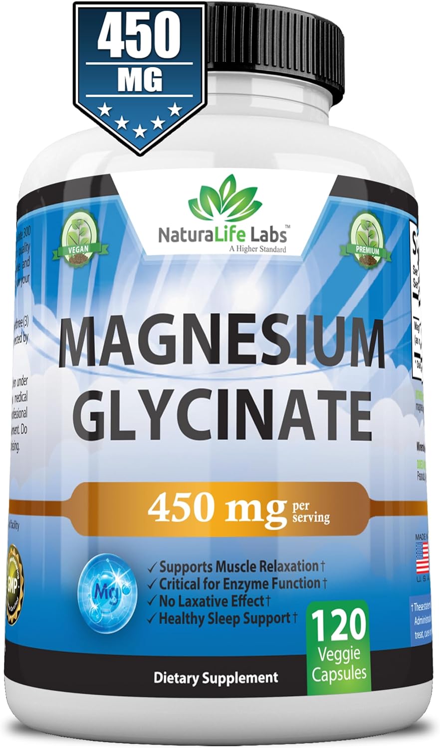 Magnesium Glycinate Maximum Bioavailability 120 count