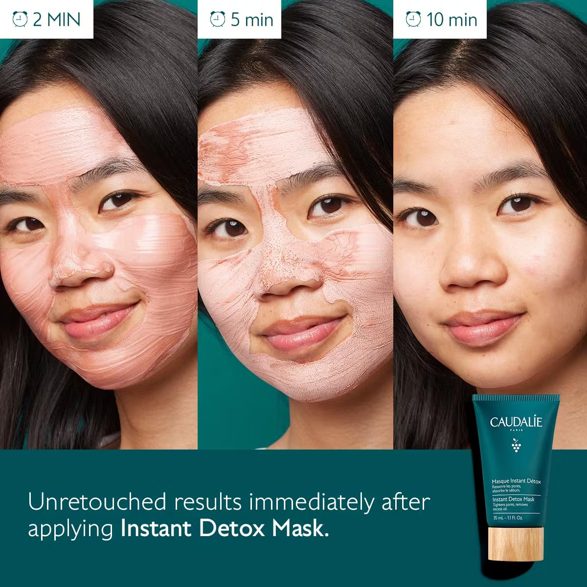 Caudalie Instant Detox Mask Pore Minimizing - 35ml