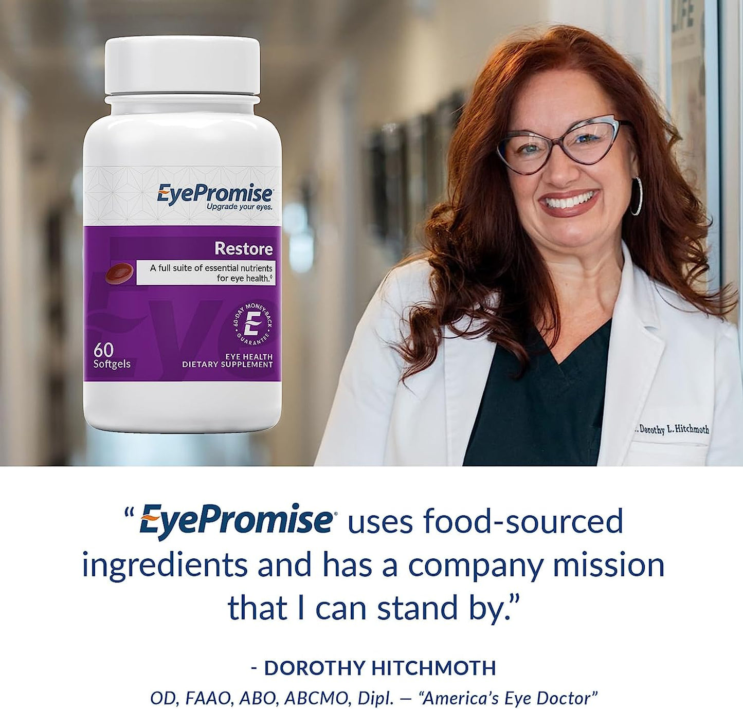 EyePromise Restore Supplement - 60 Softgel Capsules