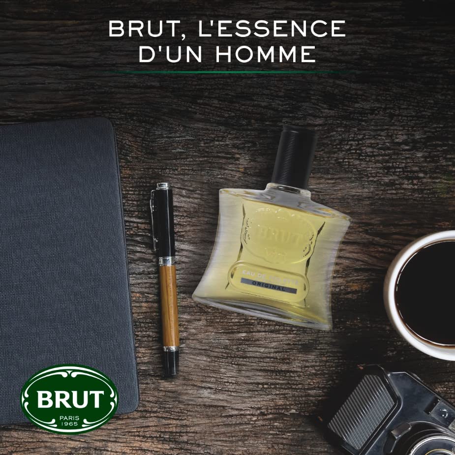 Brut Original Edt Spray for Men, 3.38 Ounce (14453)