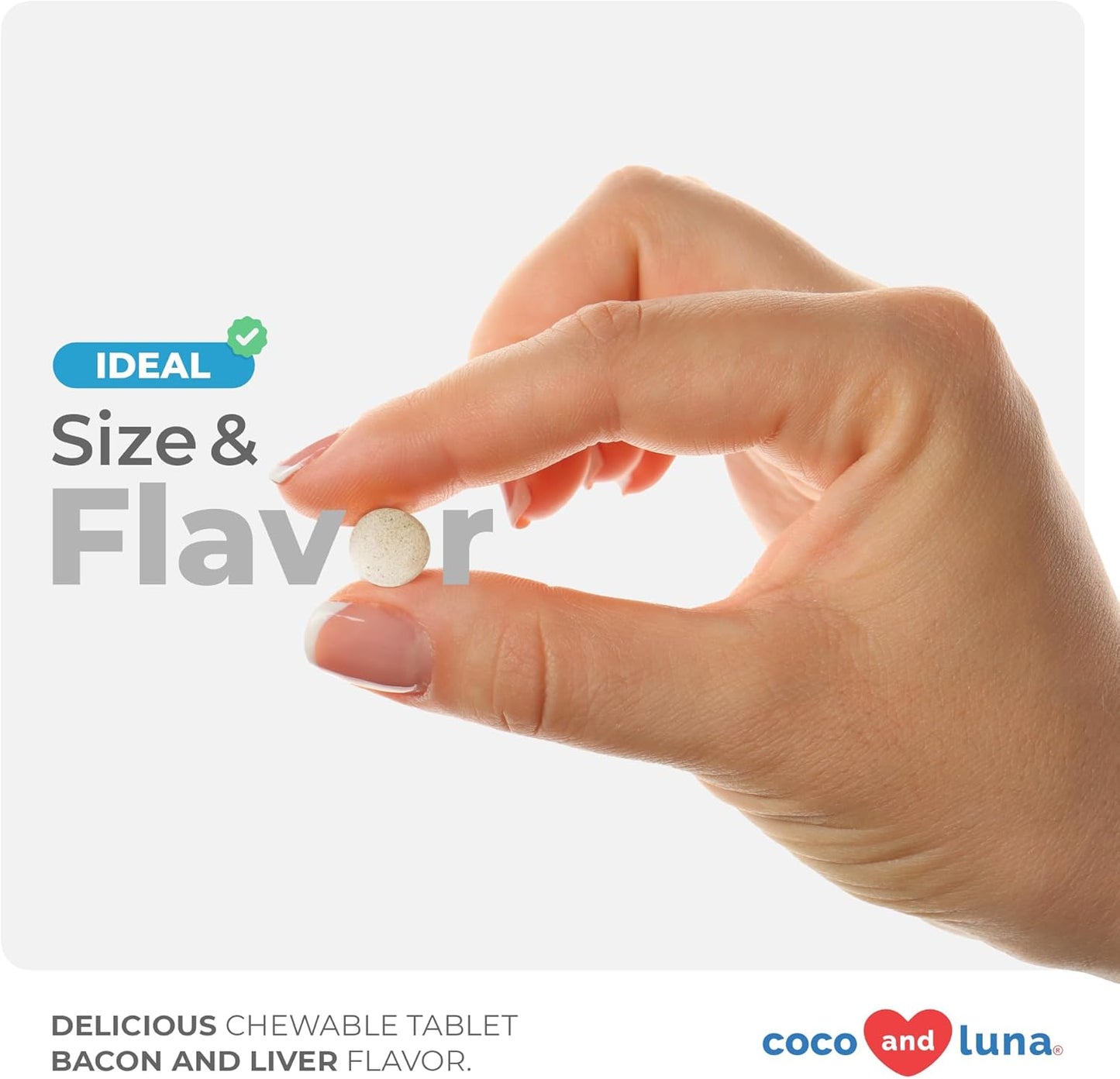 Coco and Luna 10 in 1 Multivitamin for Dogs - 120 Chewable Tablets