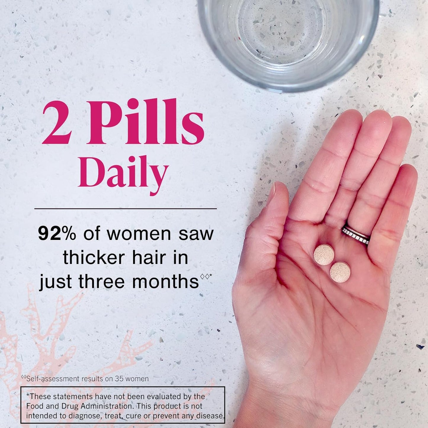 Viviscal Hair Growth Supplements for Women to Grow Thicker 60 Count