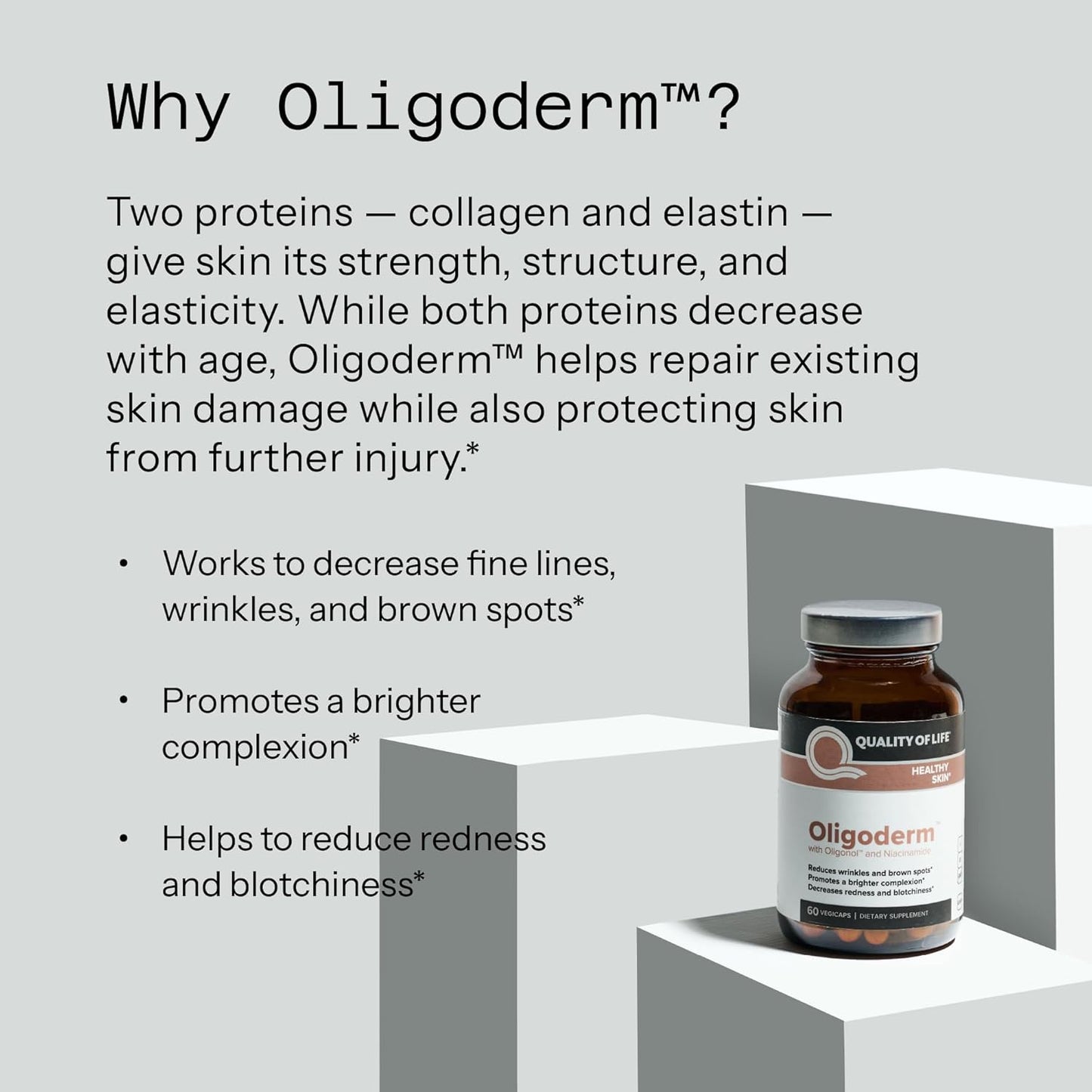 Quality of Life - Oligoderm - 60 Capsules