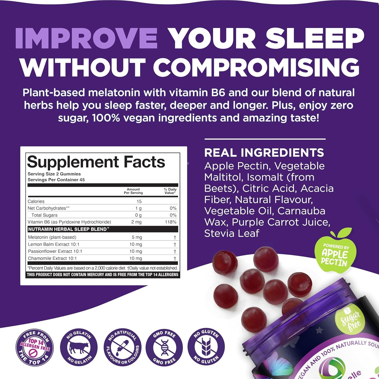Nutramin Sleepy Time Gummy -90 count