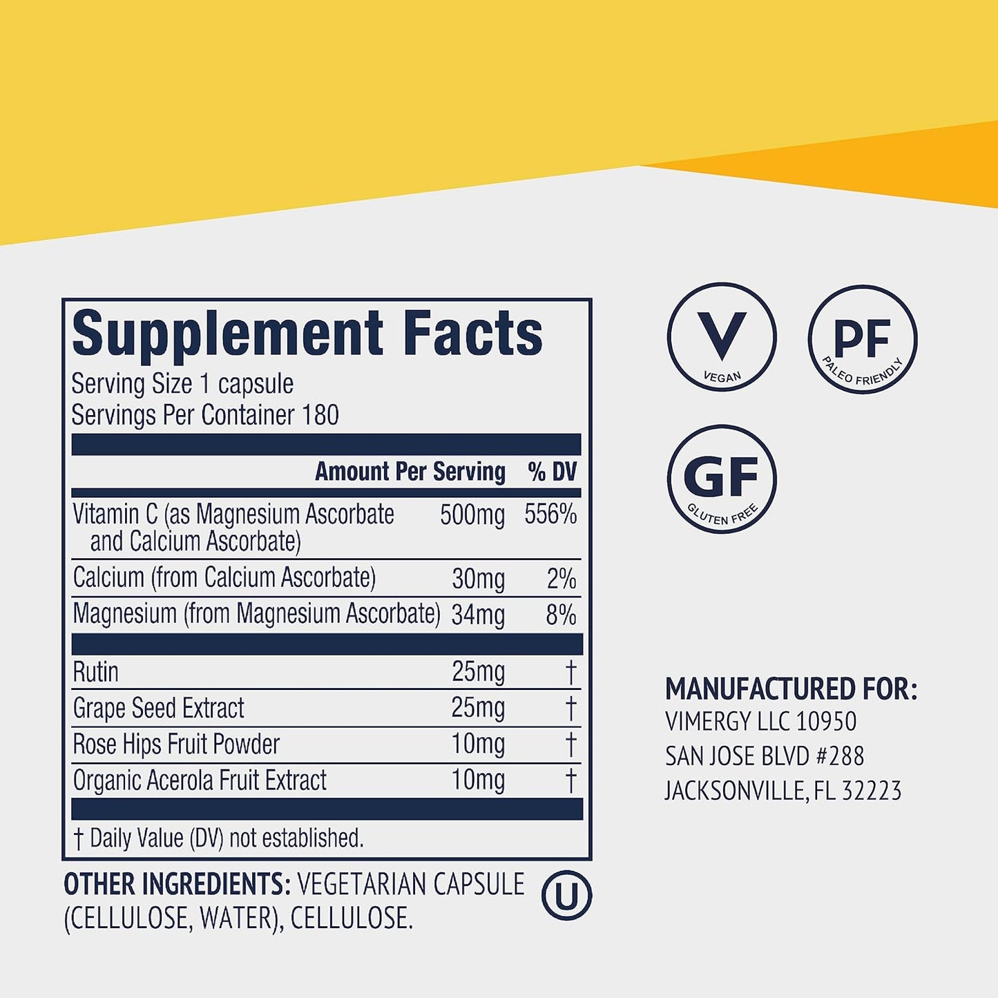 Vimergy Micro-C® 180 Capsules
