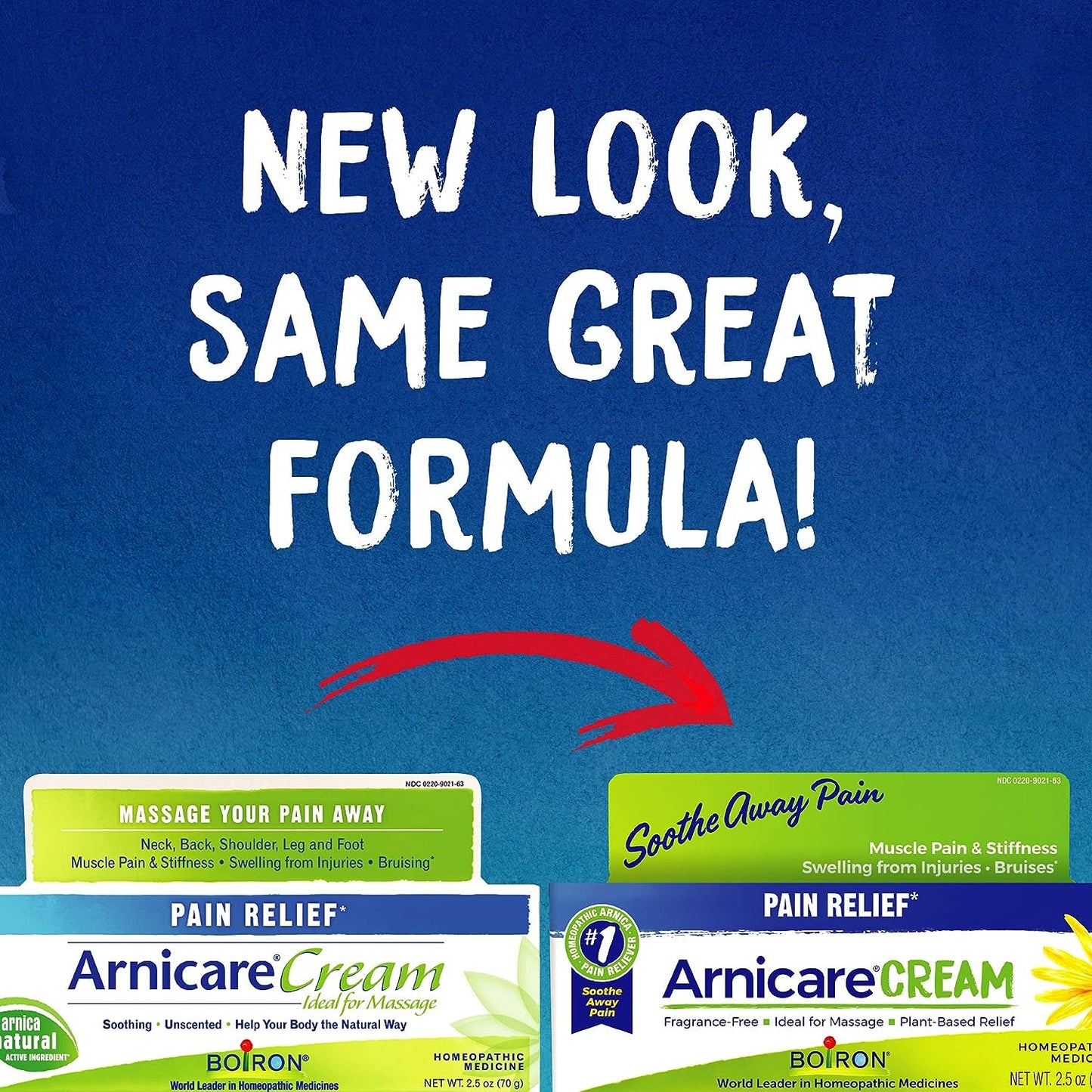 Boiron Arnicare Cream for Relief of Joint Pain 2.5 oz