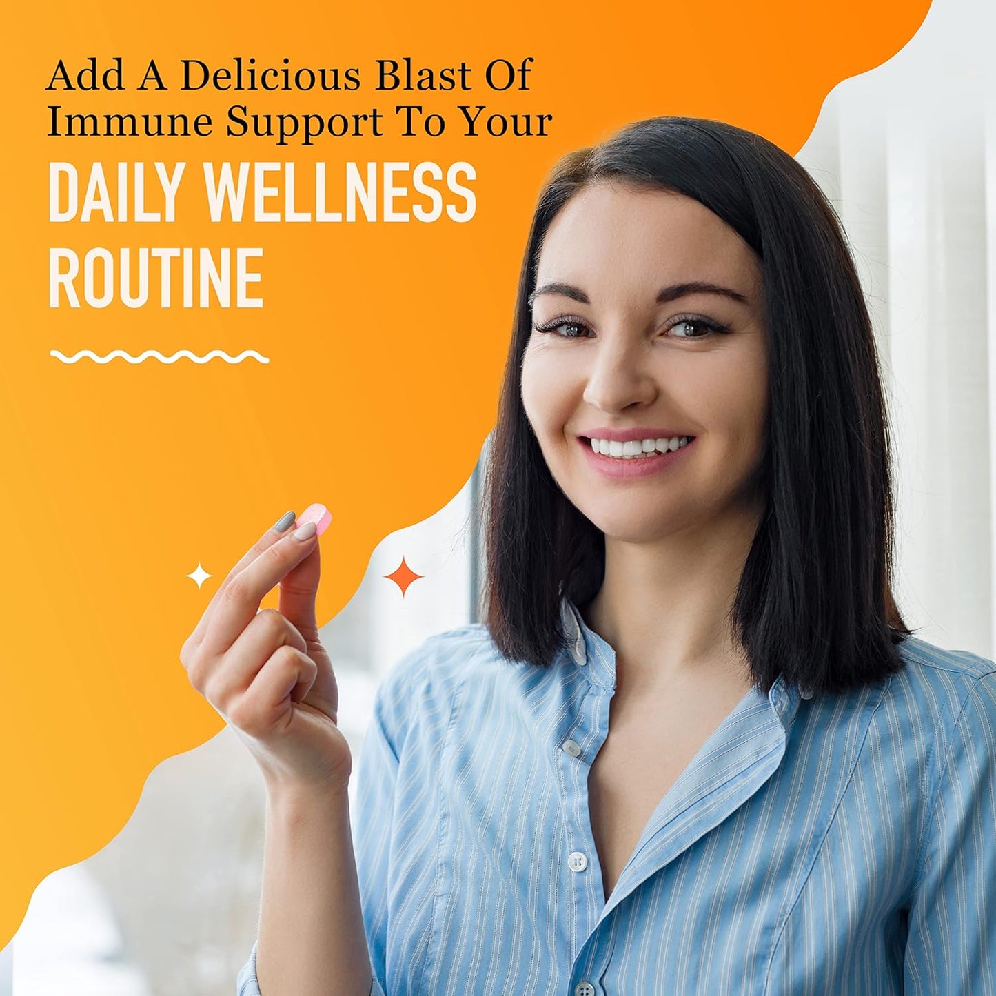 Airborne 1000mg Vitamin C - 96 Chewable Tablets
