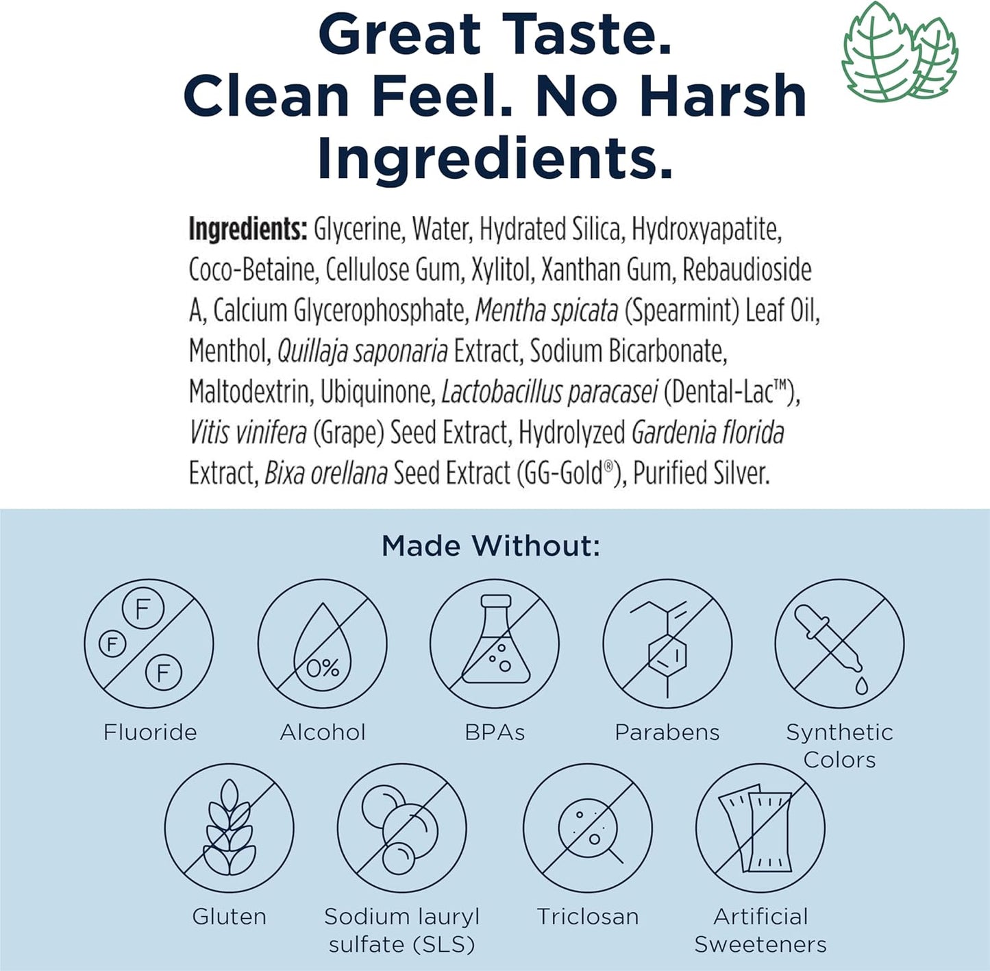 Designs for Health PerioBiotic Silver Hydroxyapatite Toothpaste - 4oz