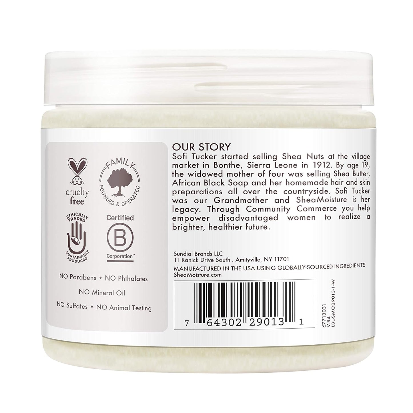 SheaMoisture Body Moisturizer For Dry Skin Virgin Coconut Oil Nourishing Hydration