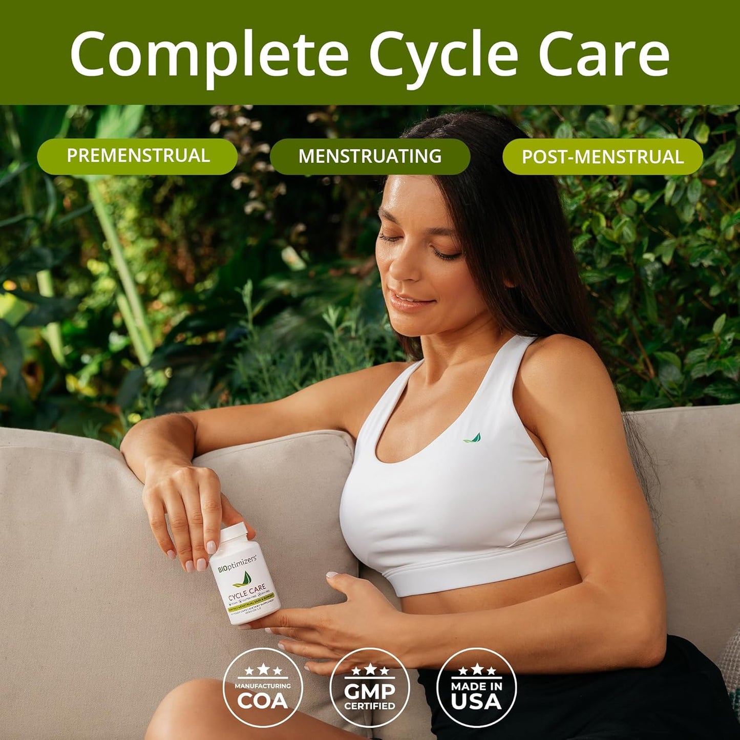 BiOptimizers - Cycle Support - Period Support Supplement for Women - 45 Capsules
