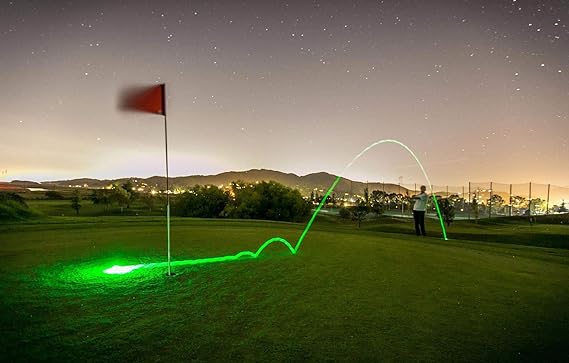 GlowGear Golf - GlowV1 Night Golf Balls with UV Flashlight, 2 Piece