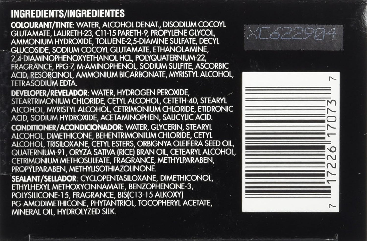 John Frieda Precision Foam Colour, Blue Black 2A