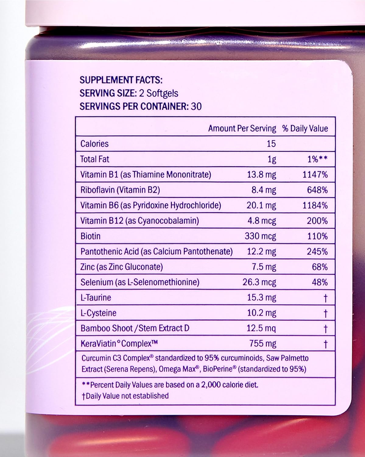 Keranique Hair & Scalp Supplements - Promote Strength and Growth
