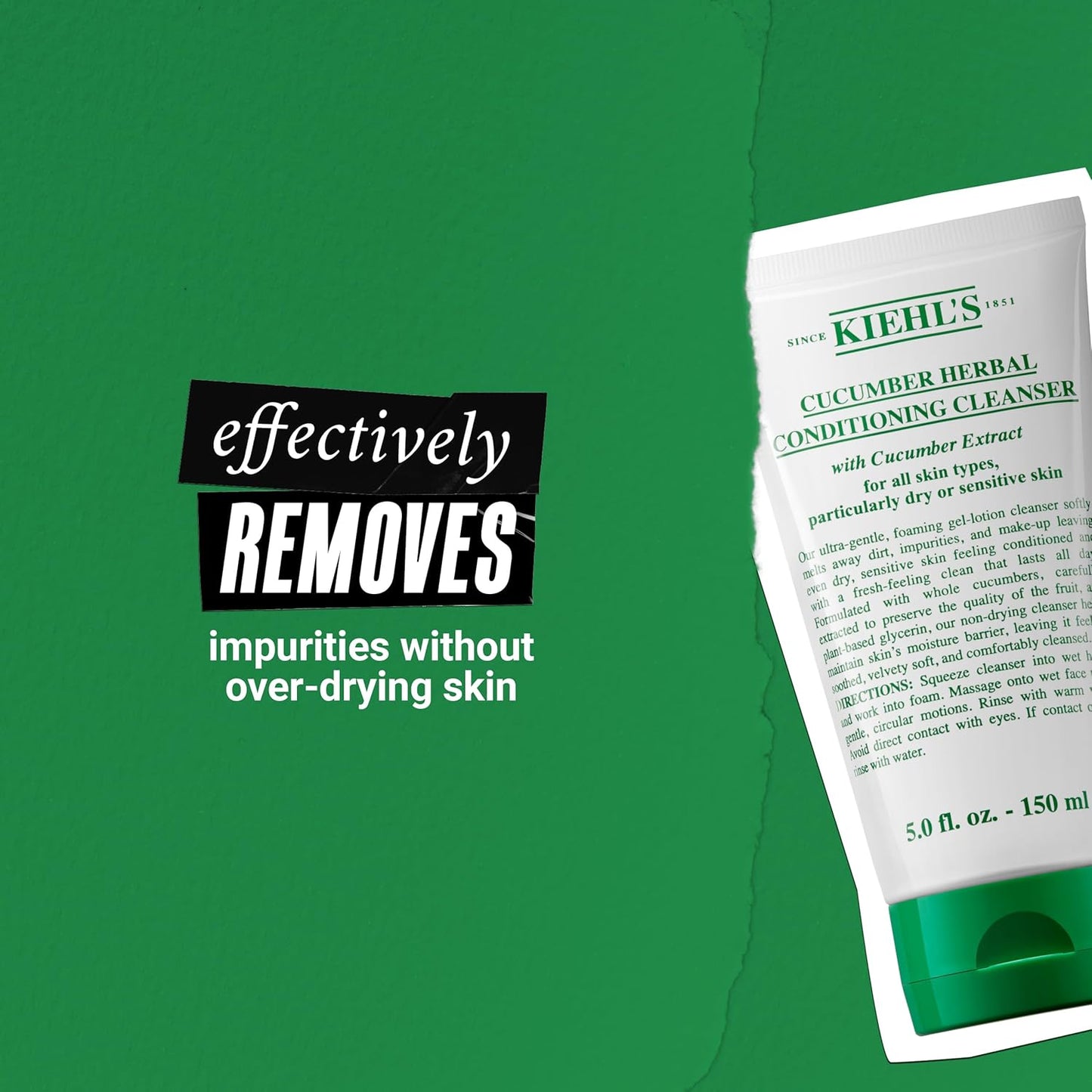 Kiehl's Cucumber Herbal Conditioning Cleanser, - 5 fl oz