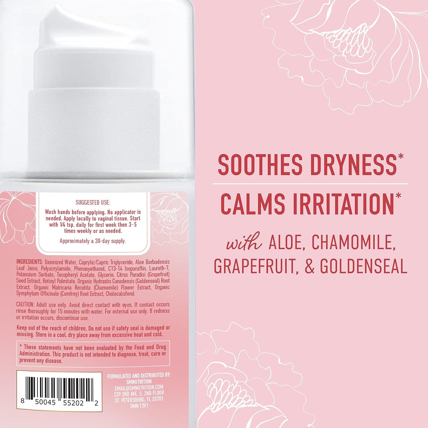 Vulva Rescue Moisturizer Cream | 3oz. PUMP